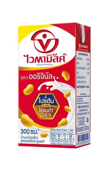 Bevanda di soia con latte in polvere -Vitamilk 300ml (Tetrapack)